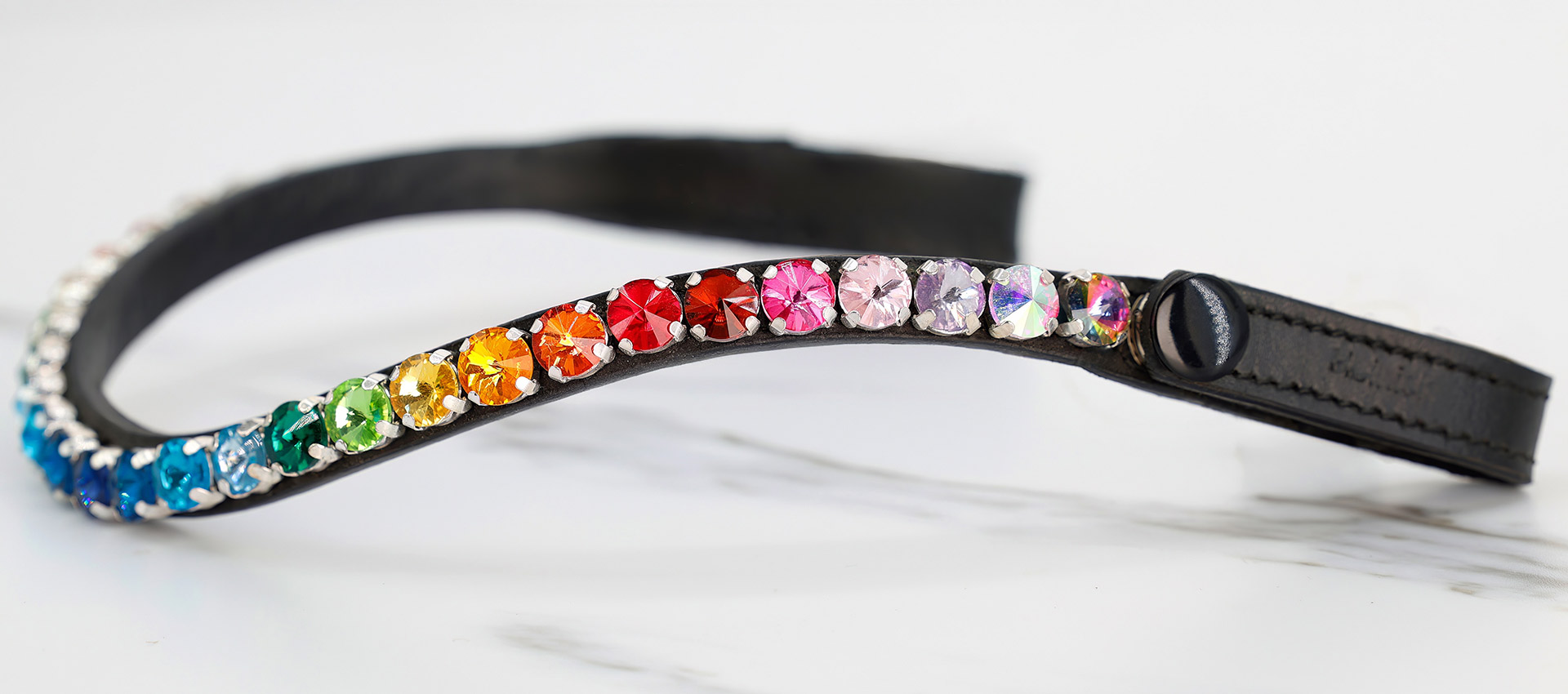 Stirnriemen-Schwarz-Schnellwechselsystem-Quick-Change-Glow-Rainbow