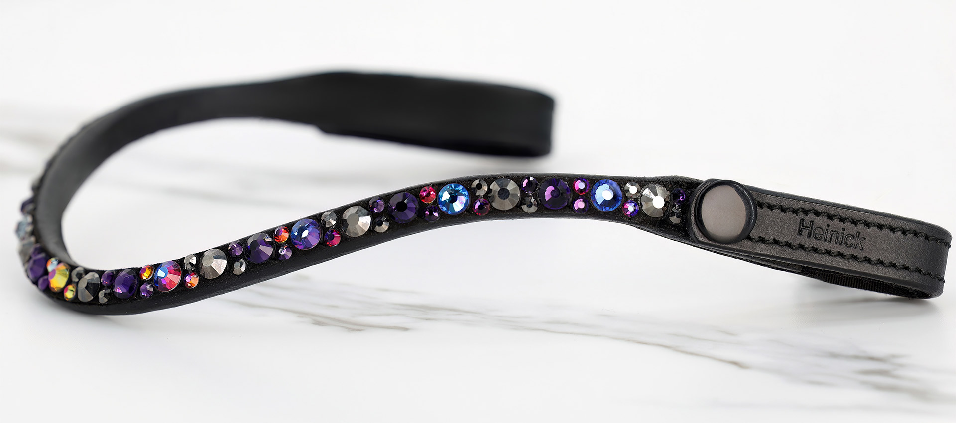 Stirnriemen-Schwarz-Schnellwechselsystem-Quick-Change-Dust-Violet