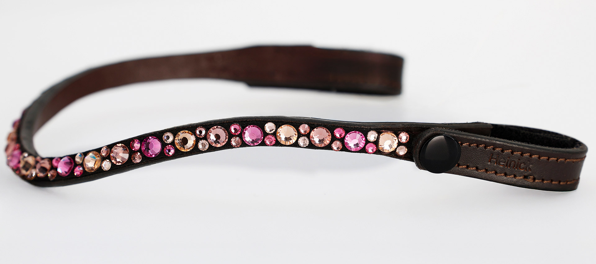 Stirnriemen-Schnellwechselsystem-Quick-Change-Braun-Dust-Rose