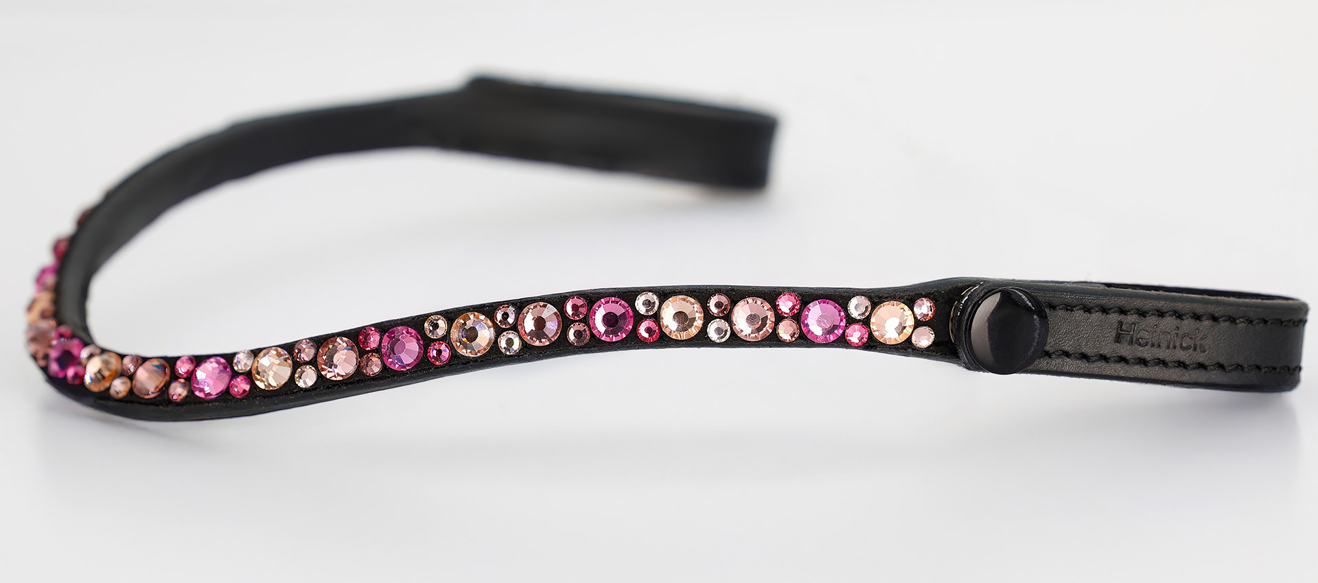 Stirnriemen-Schnellwechselsystem-Quick-Change-Schwarz-Dust-Rose