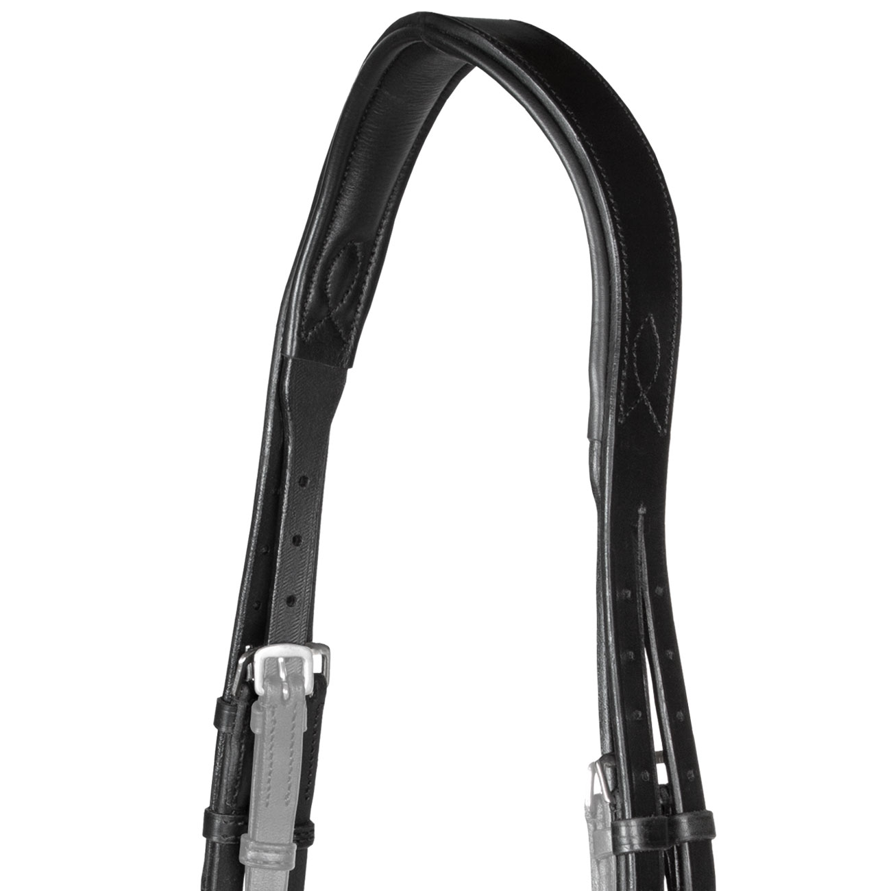 Genickstueck-anatomisch-Zaumhaken-Warmblut-Vollblut