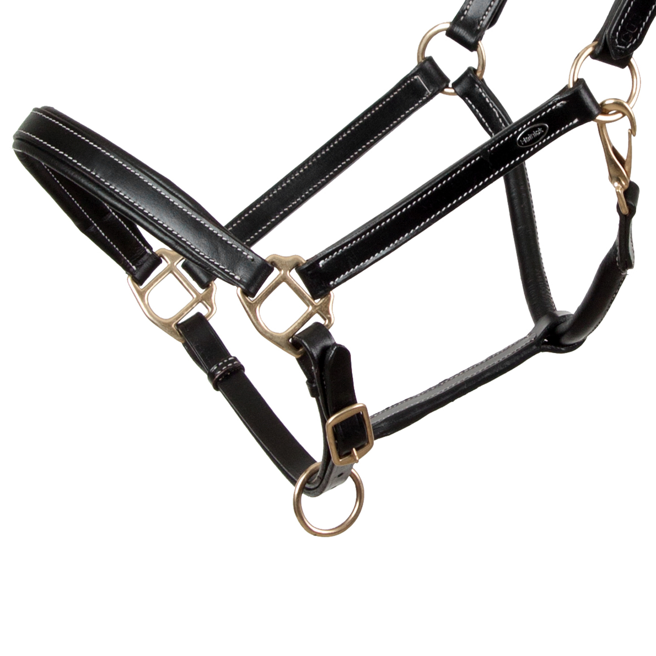 Lederhalfter-Nero-Schwarz-WB-VB