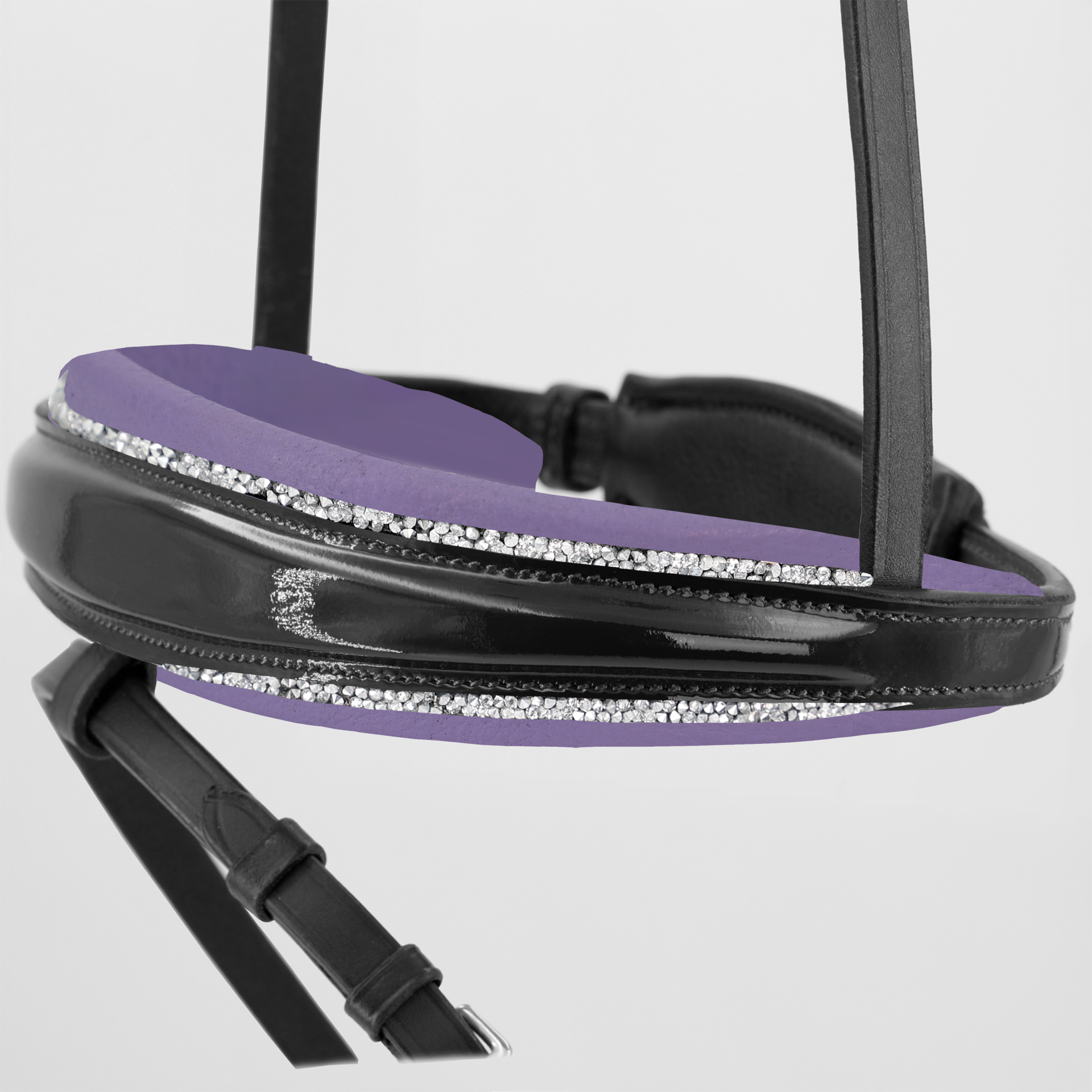 Reithalfter-Switsch-Wechselpolster-Lack-Lavender