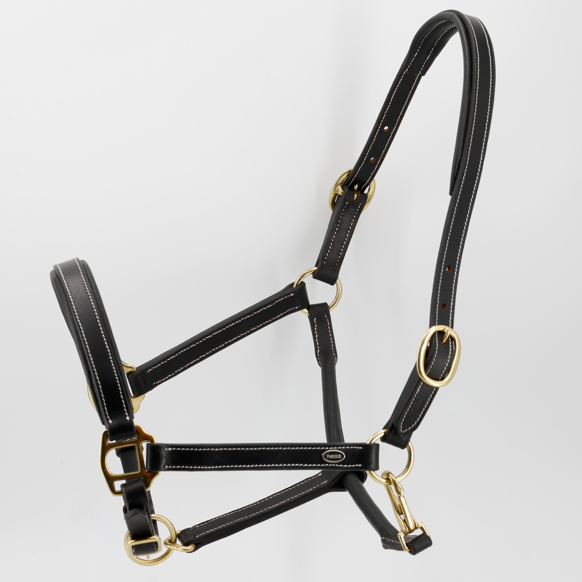 Lederhalfter-Nero-Schwarz